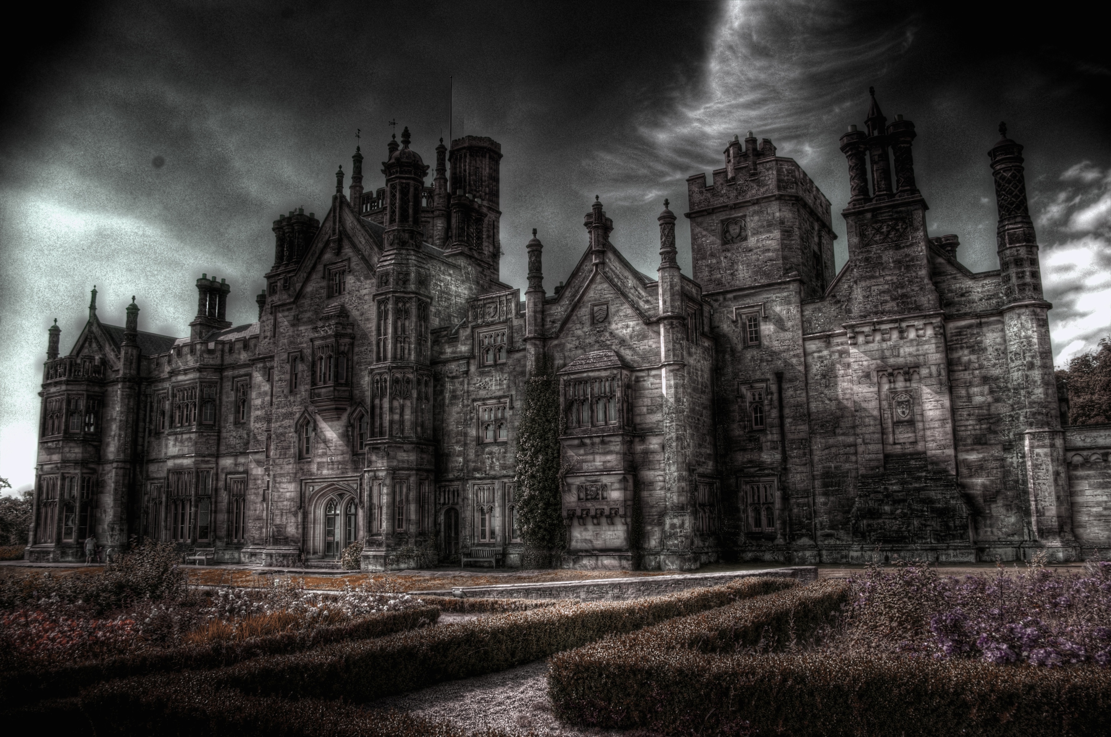 Gothic Architecture Building Wallpaper From Dark