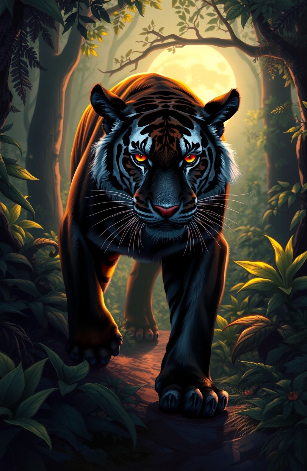Black Tiger Wallpaper