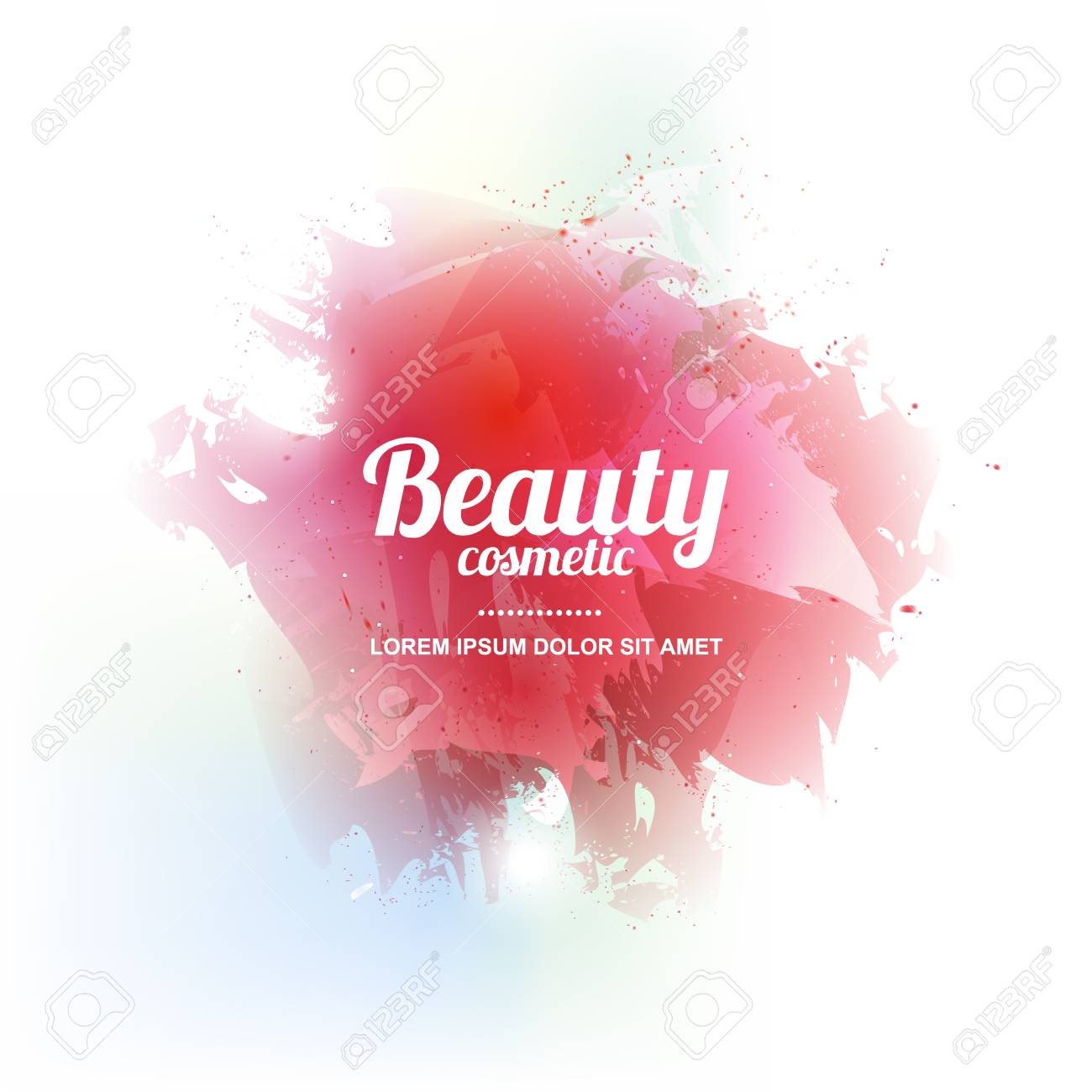 Beauty Cosmetics Design Advertisement Wallpaper Royalty