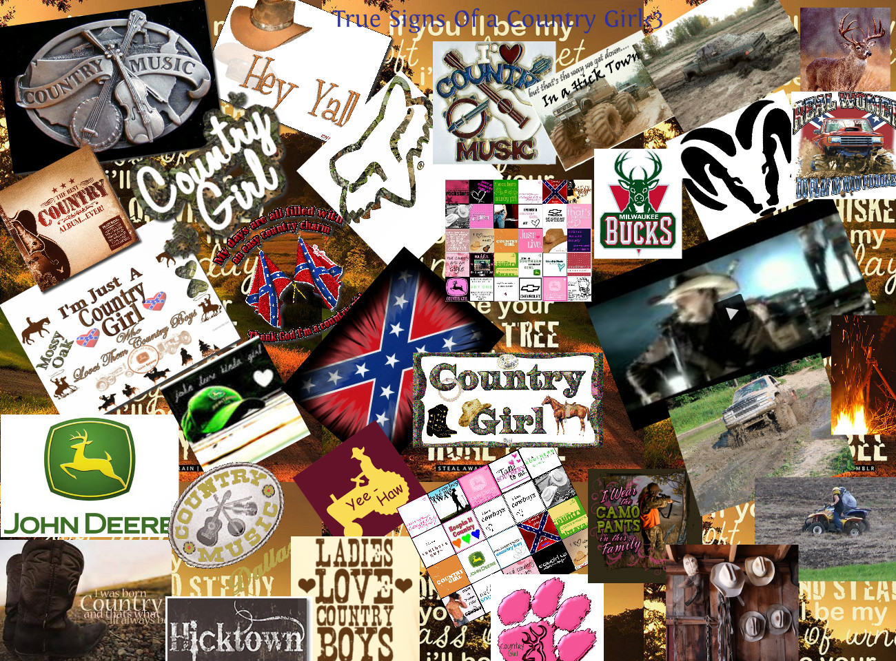 Redneck Girl Backgrounds Thats how country girls do it