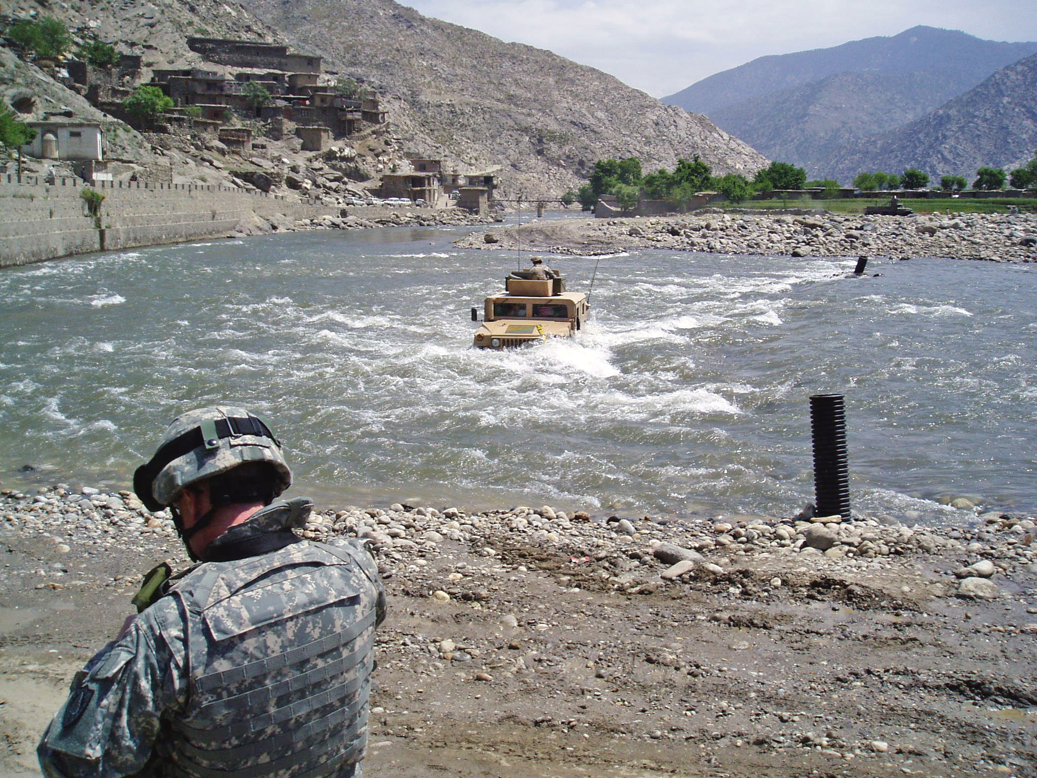 Defense Gov News Article Kunar Bridge Construction Project Moves