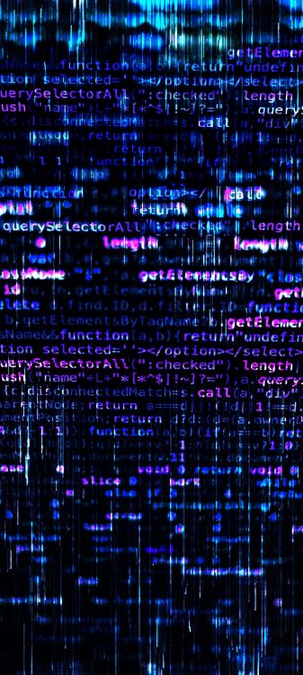 Wallpaper Ios Hacker Electric Blue Pattern Composite Material
