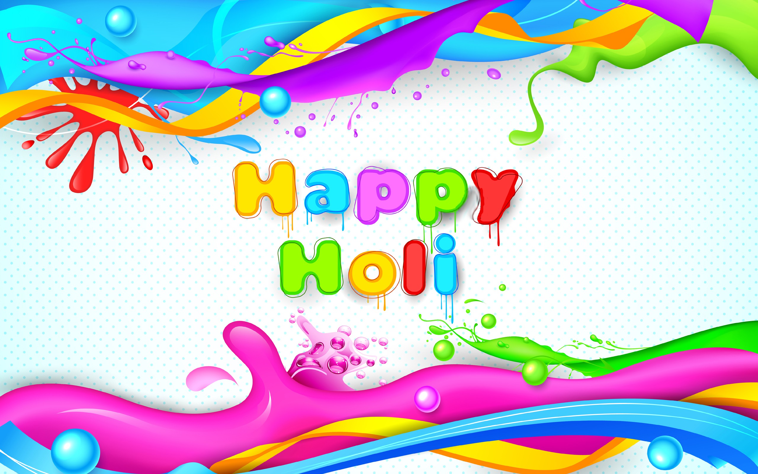 Happy Holi HD Wallpaper Celebrations 4k Image