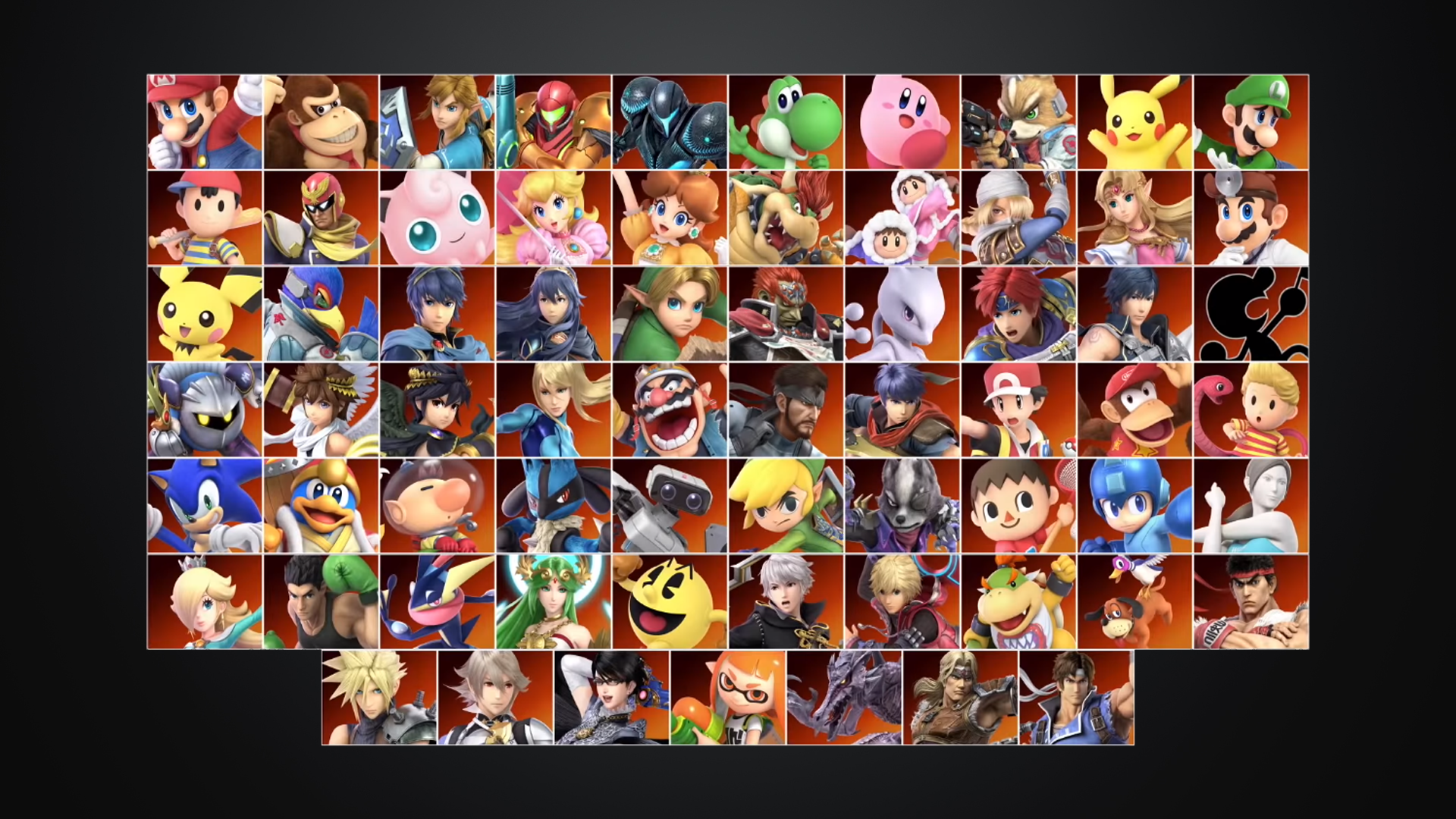 Super Smash Bros Ultimate Desktop Wallpaper
