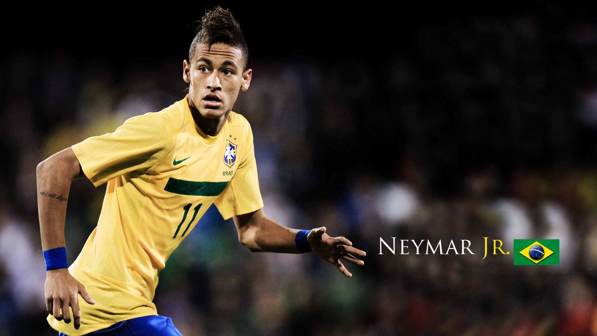 Neymar Brazil Scoring Wallpaper Widescreen High