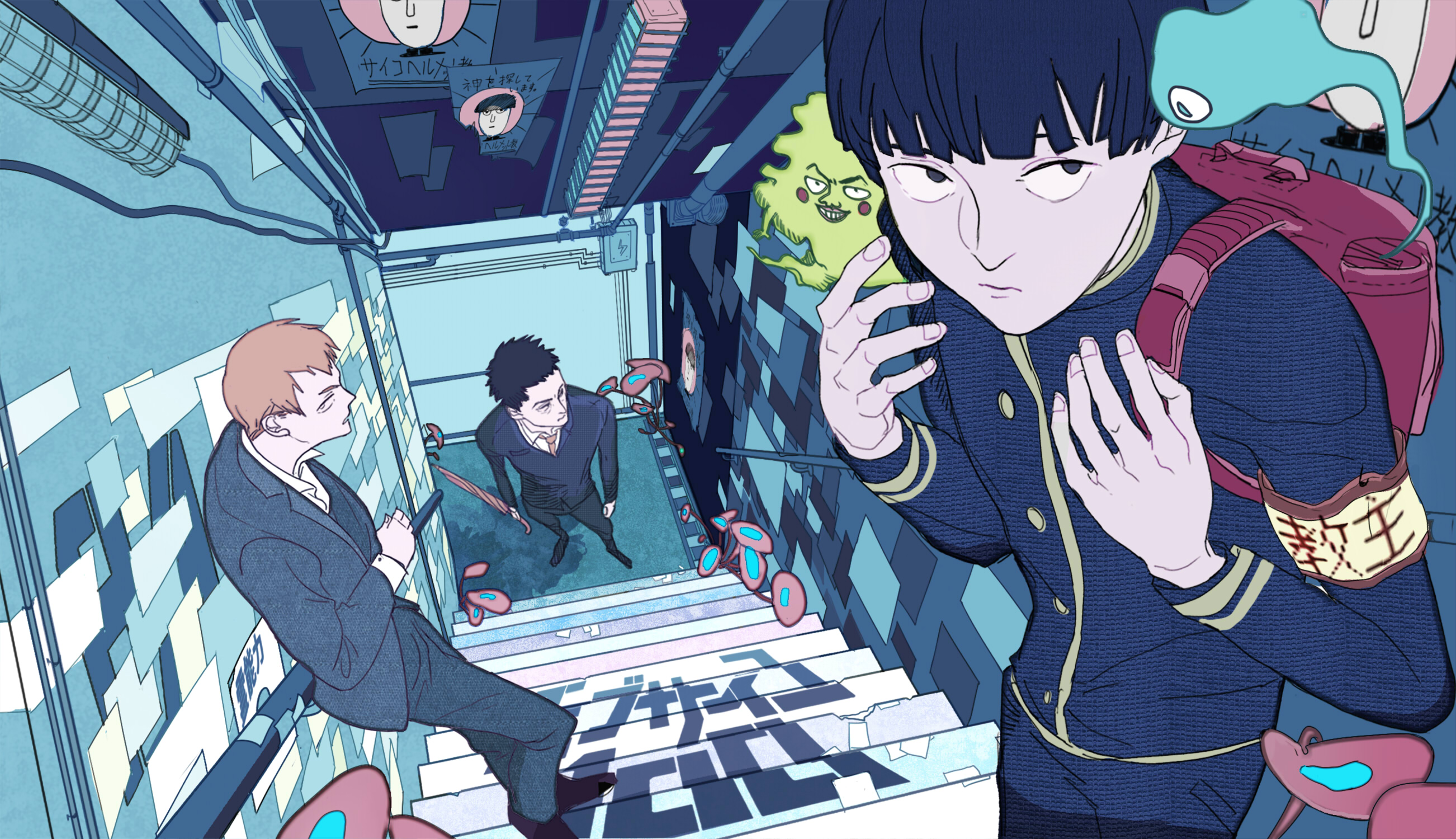 Free download Season 2 Art Wallpaper Mobpsycho100 [1920x1080] for your