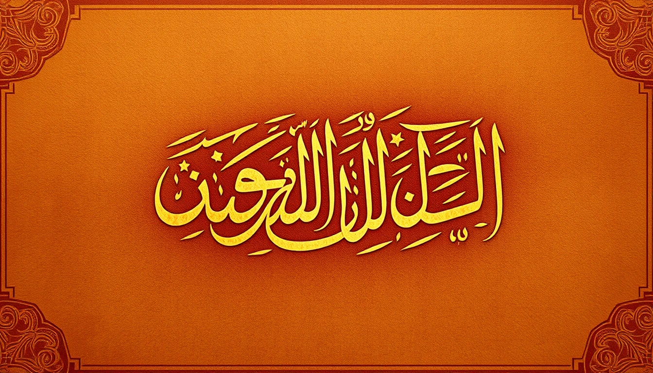 Islamic Calligraphy Wallpaper HD