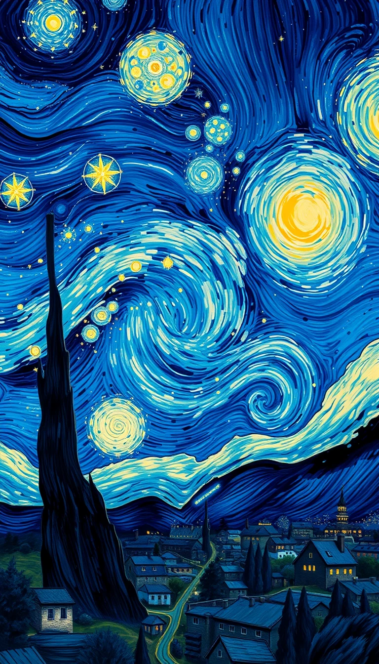 Starry Night Phone Wallpaper