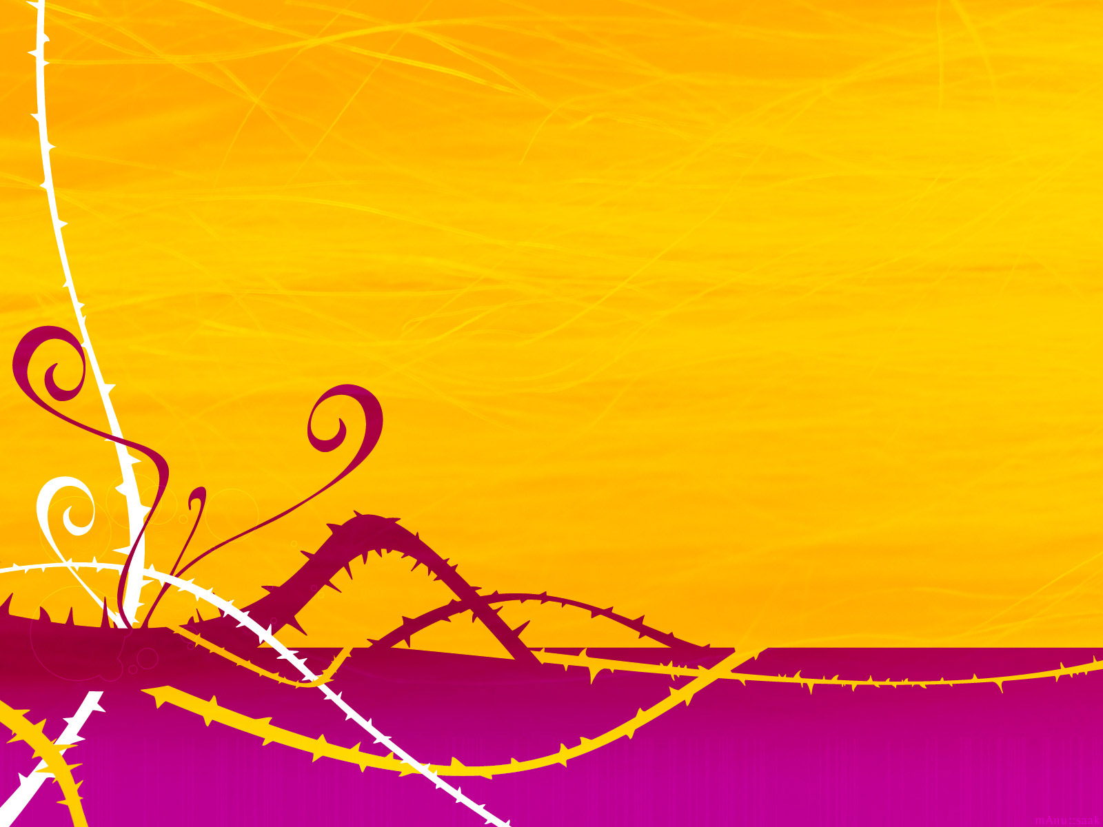 Orange And Purple Lines Dance Background For Powerpoint