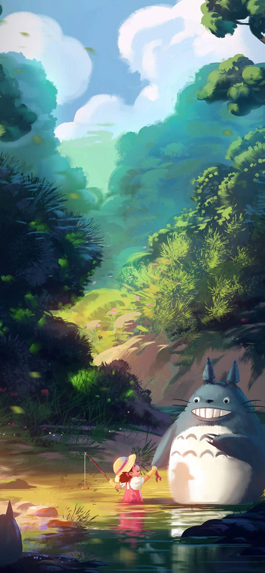Download Studio Ghibli IPhone My Neighbor Totoro Wallpaper