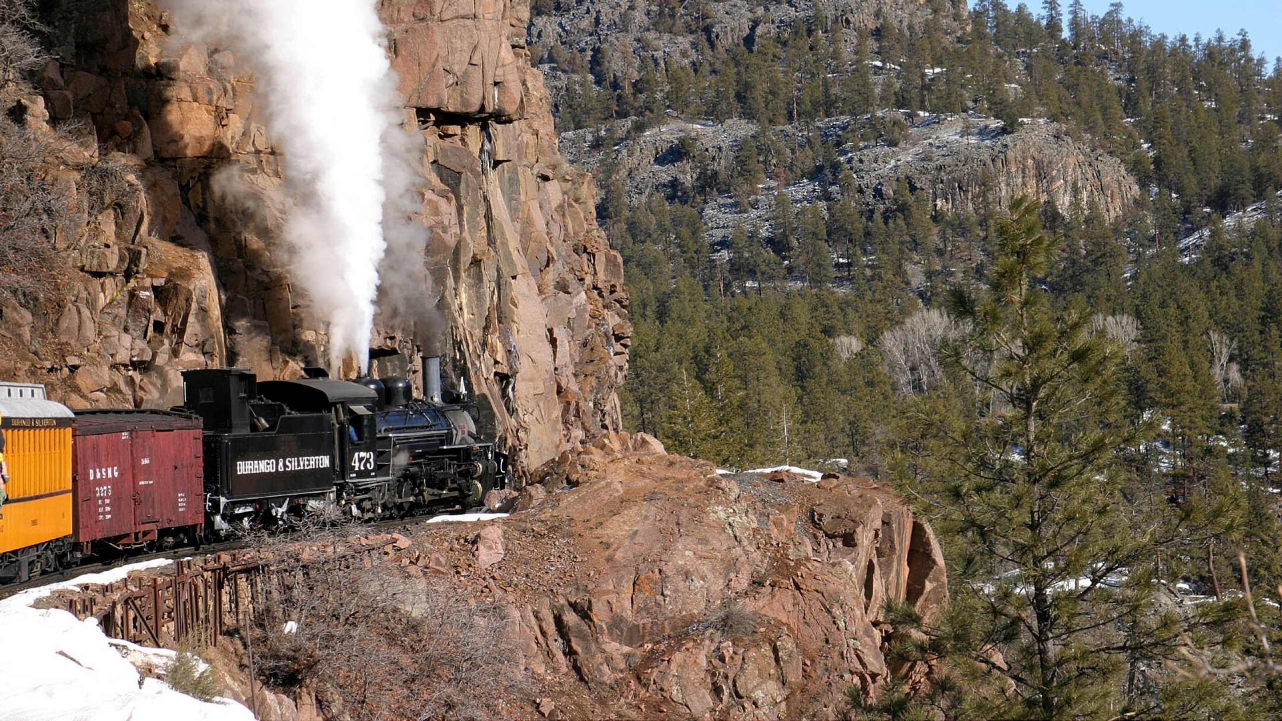 Steam Lootive In The Mountains Wallpaper And Image