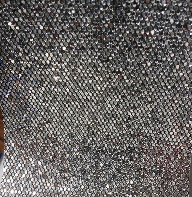 Black Hollywood Sequin Wallcoverings Hsw Glass Bead