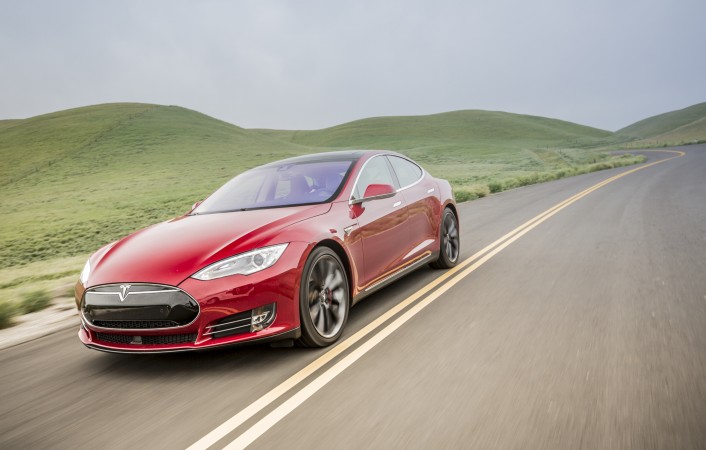 Tesla Model S HD Image Wallpaper Very Suitable As A