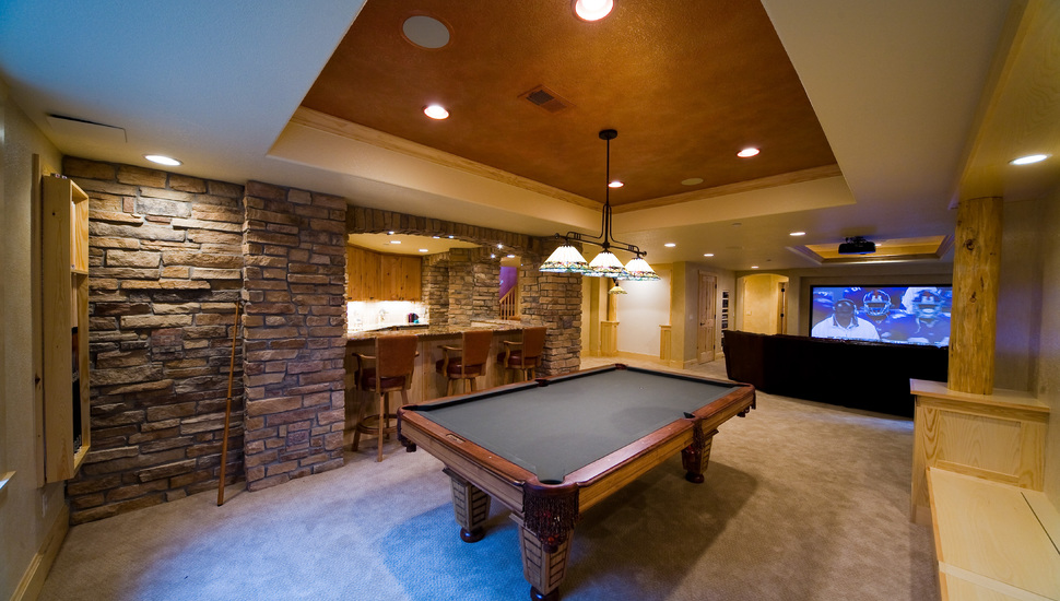 Billiard Interior Bar Desigen Design Game Room Games
