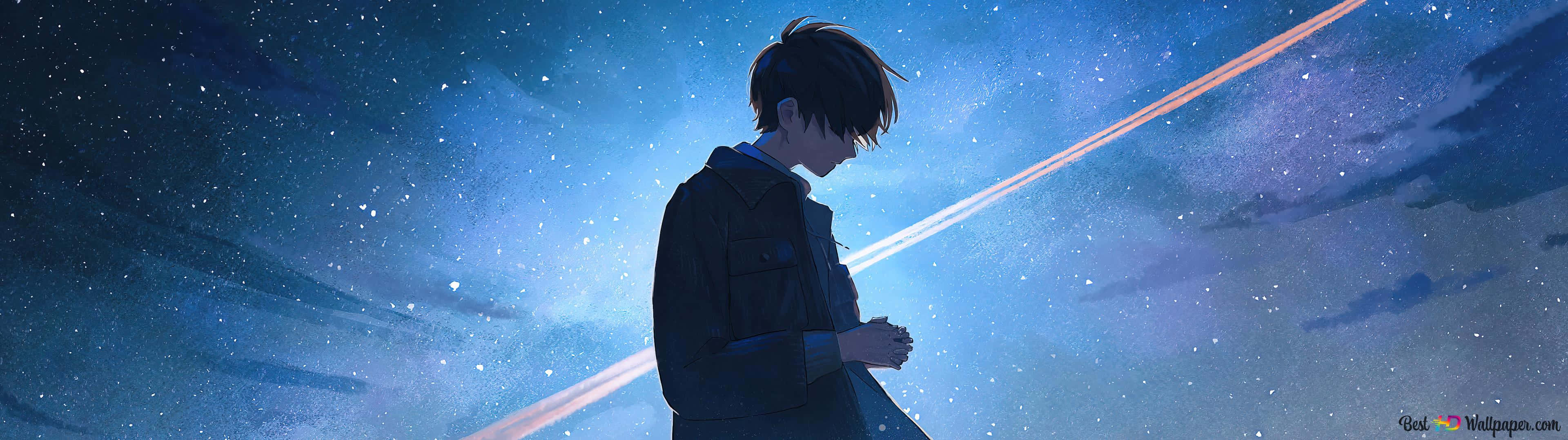 Aesthetic Anime Guy Wallpaper