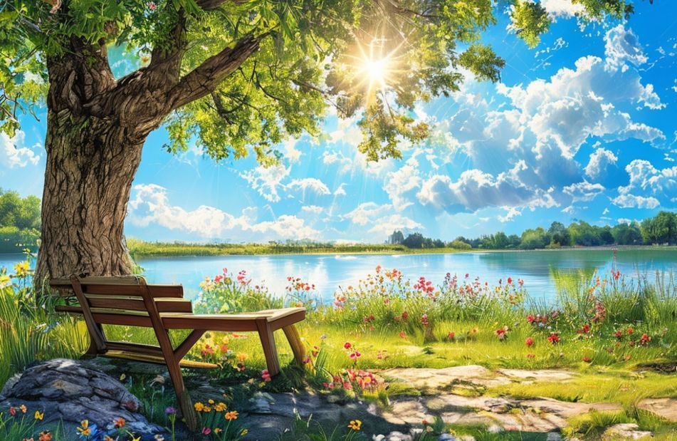 Sitting Background