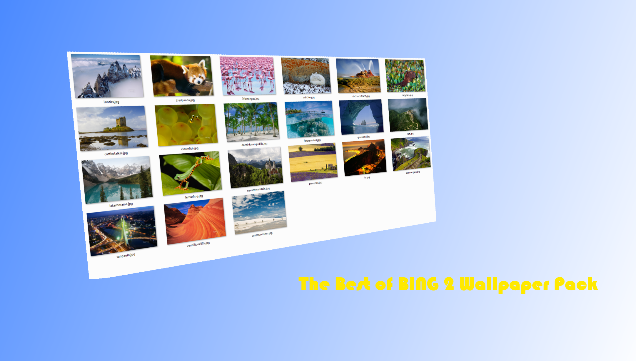 Best Of Bing Wallpaper Pack By Kruper11