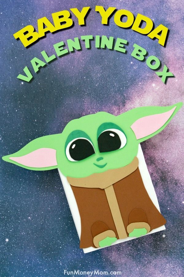 Baby Yoda Valentine Box in 2020 With images Star wars