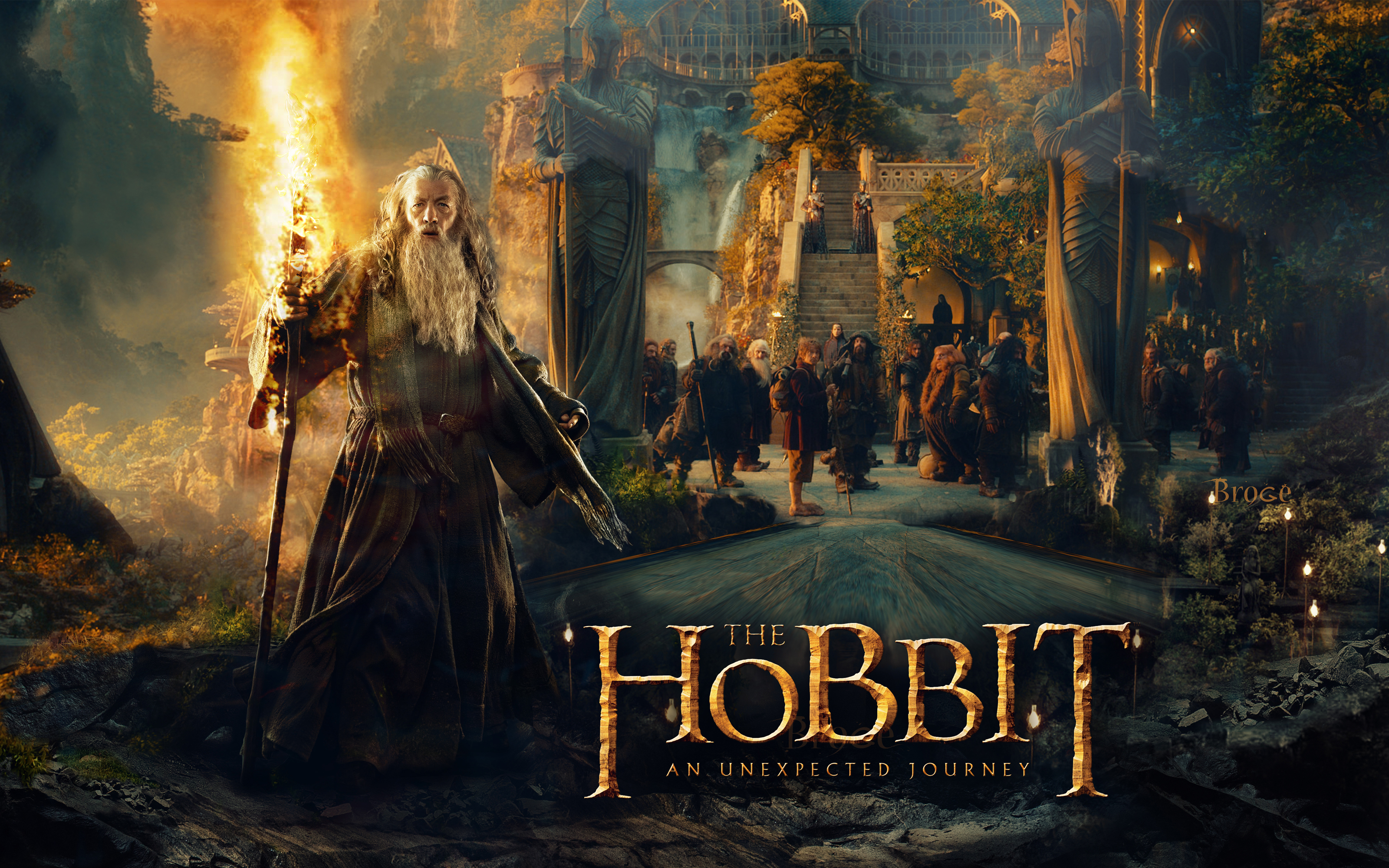 The Hobbit HD Background