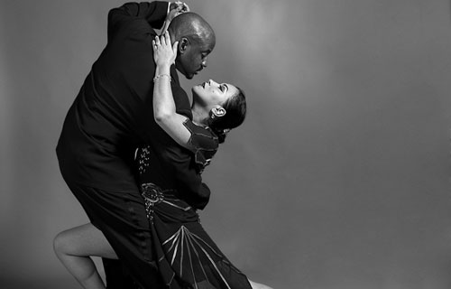 Black And White Dance Photography Wallpaper Tango In