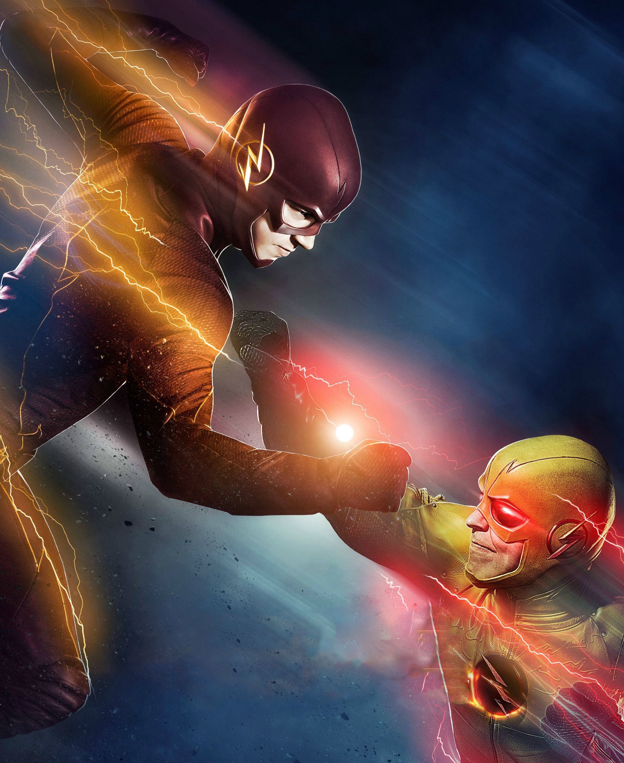 Reverse Flash iPhone Wallpaper Top