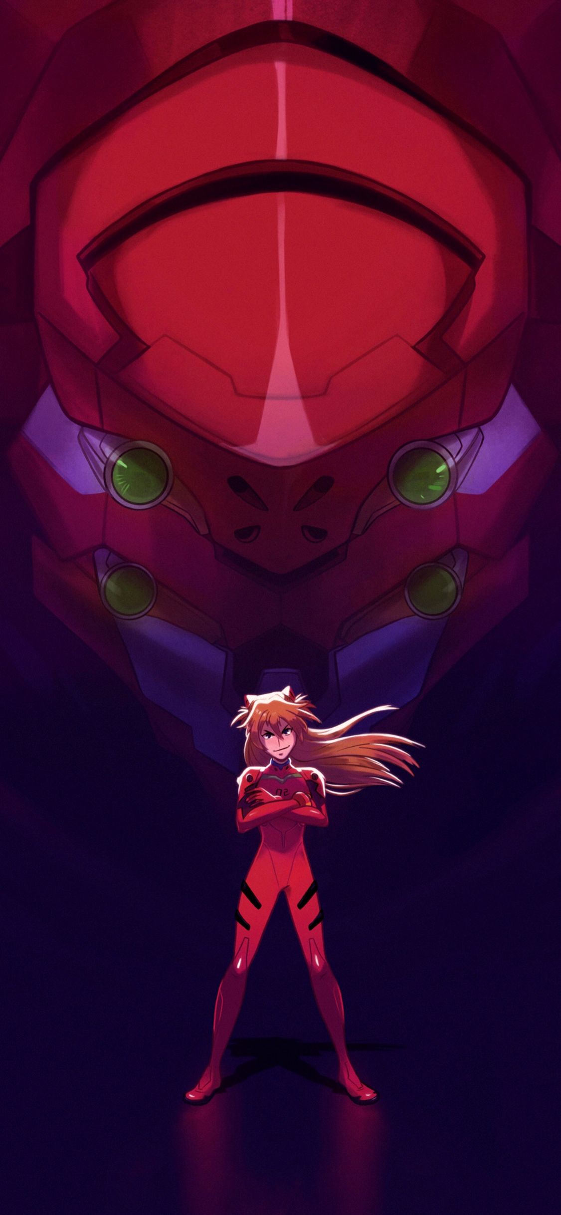 Evangelion Wallpaper 4k iPhone Trick