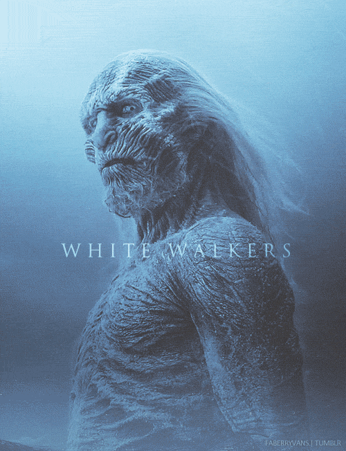 Games Of Thrones White Walkers By Afenie