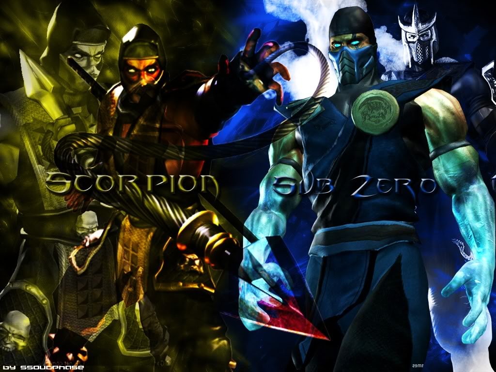 Scorpion Vs Sub Zero Mortal Kombat Wallpaper And