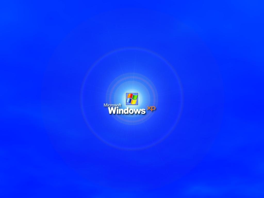 Inscription Microsoft Windows Xp On A Blue Background Cool Pictures