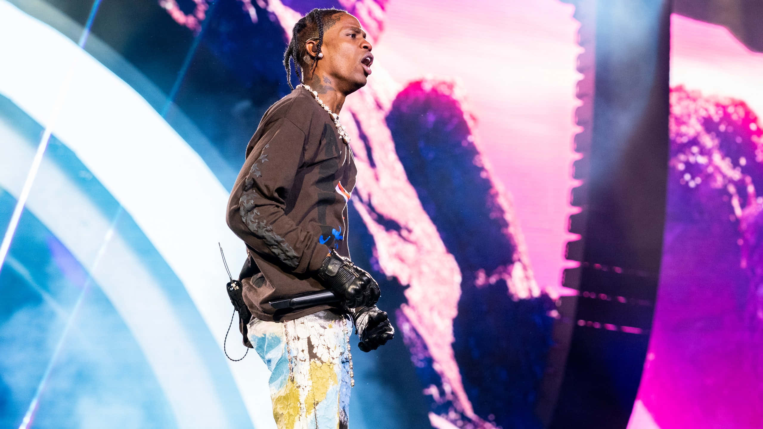 Travis Scott Concert Wallpaper