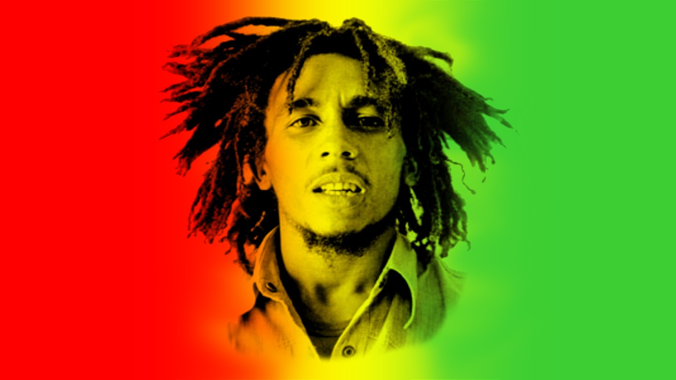 Image For Bob Marley Dreadlock Rasta Wallpaper