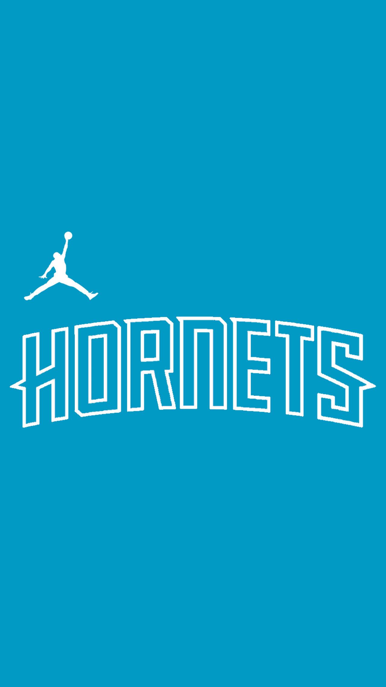 Charlotte Hornets Wordmark Logo Wallpaper By Llu258