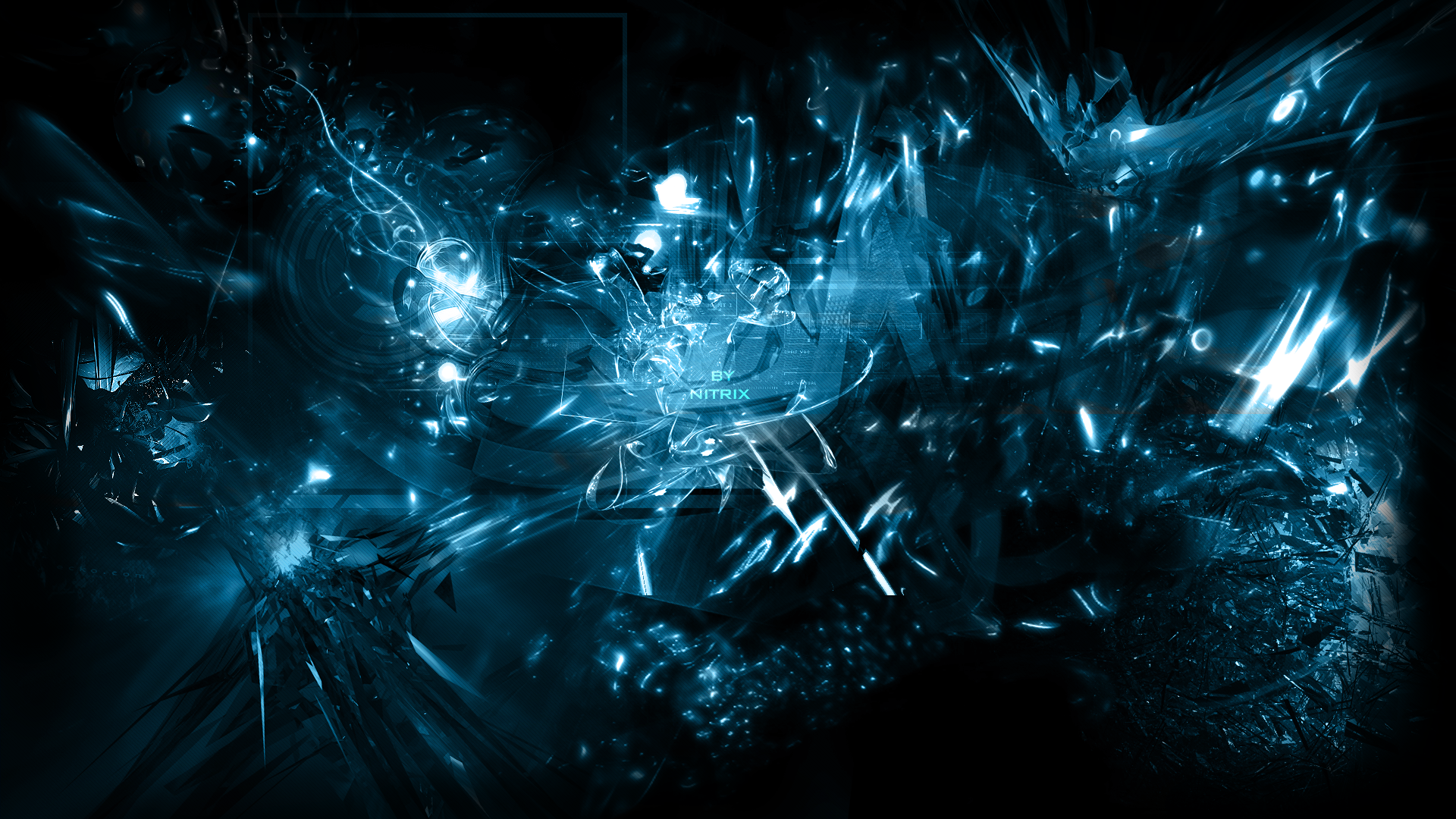 Space Abstract Wallpaper By Nitr1x Digital Art Mixed Media