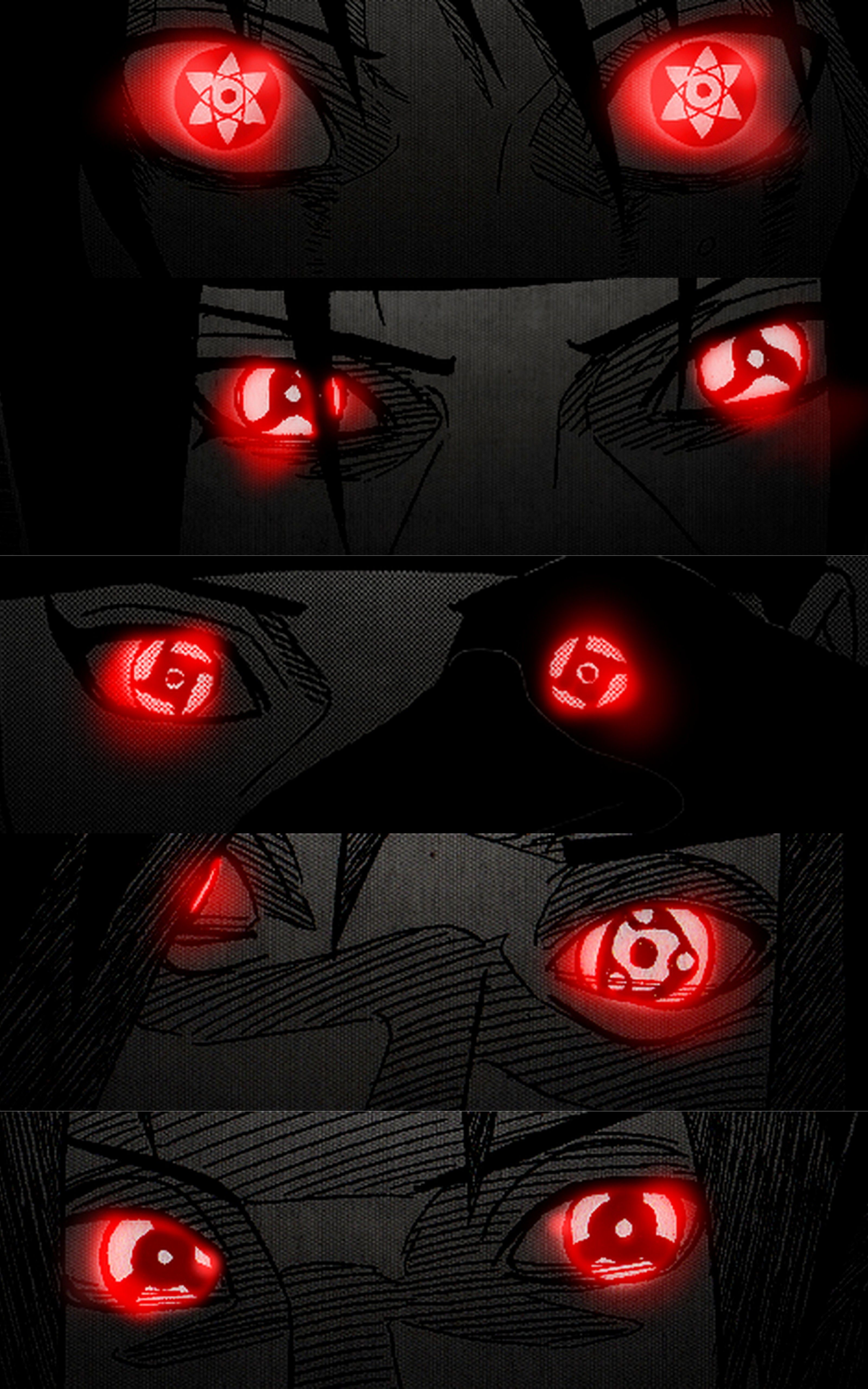 Izuna Uchiha Mangekyou Sharingan Abilities Almost All The Eye Techniques In Wallpaper