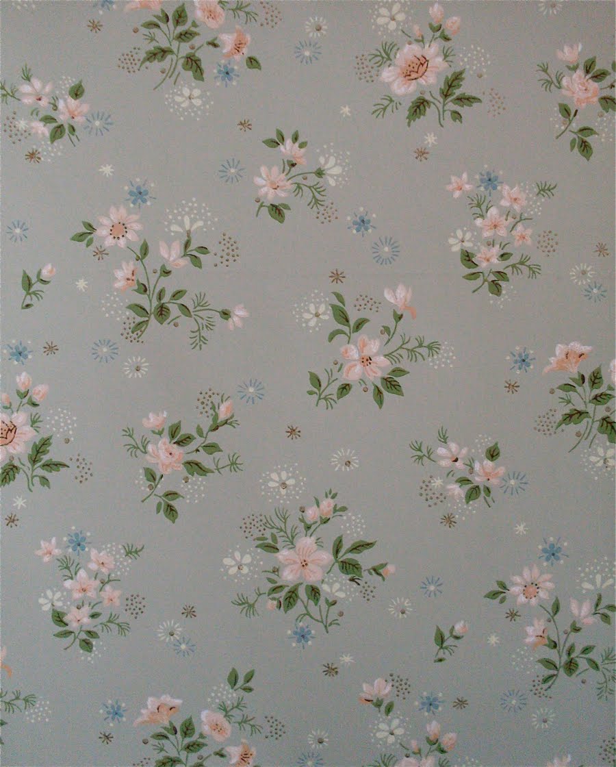 Mr Bluehaunt 1950s Wallpaper Florals