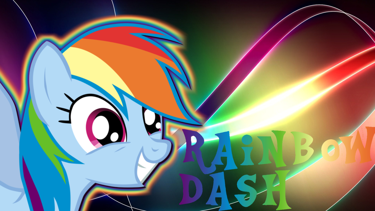 Theponyartcollection Mlp Fim Rainbow Dash Background HD By Reagga
