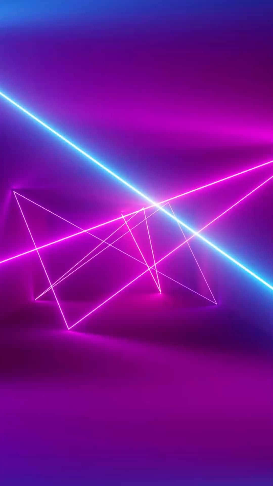 Blue And Pink Aesthetic Neon Wallpaper