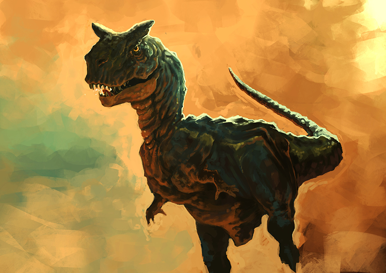 Desktop Wallpaper Dinosaurs Carnotaurus Animal Ancient Animals