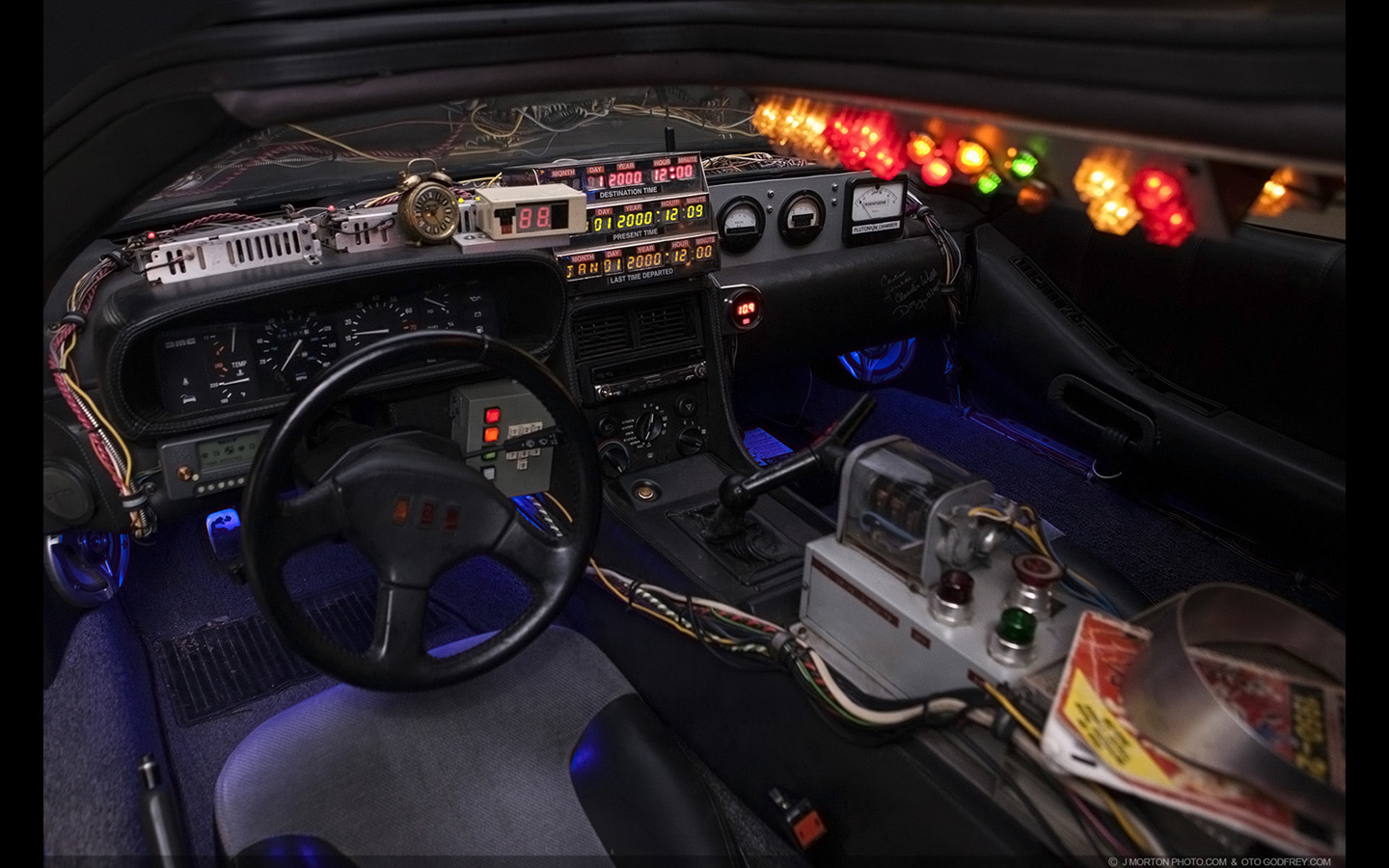 2014 Delorean Time Machine By Team Timecar Wallpapers