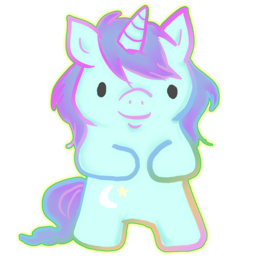 Cute Unicorn By Ilichu