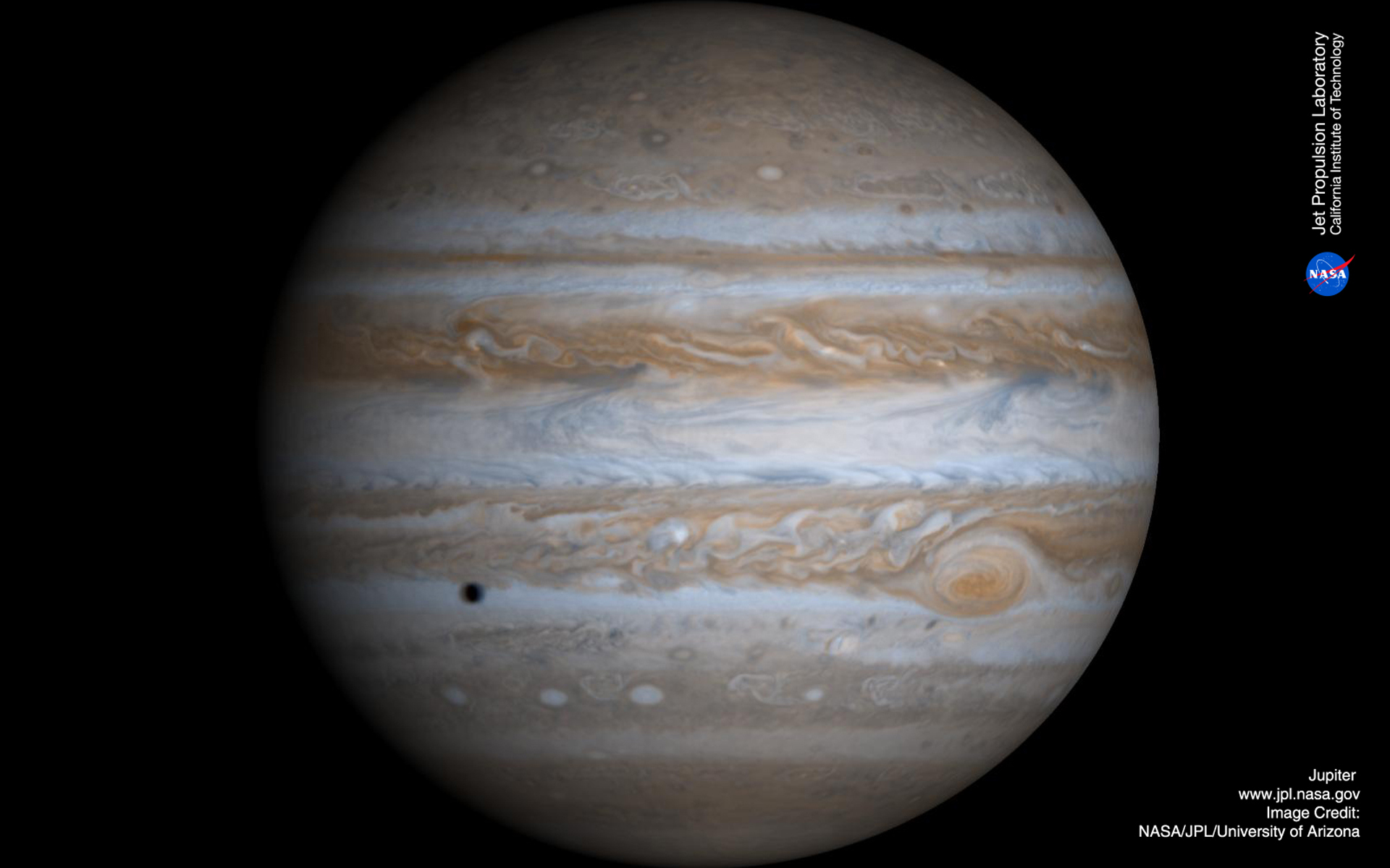 Space Wallpaper Of Jupiter