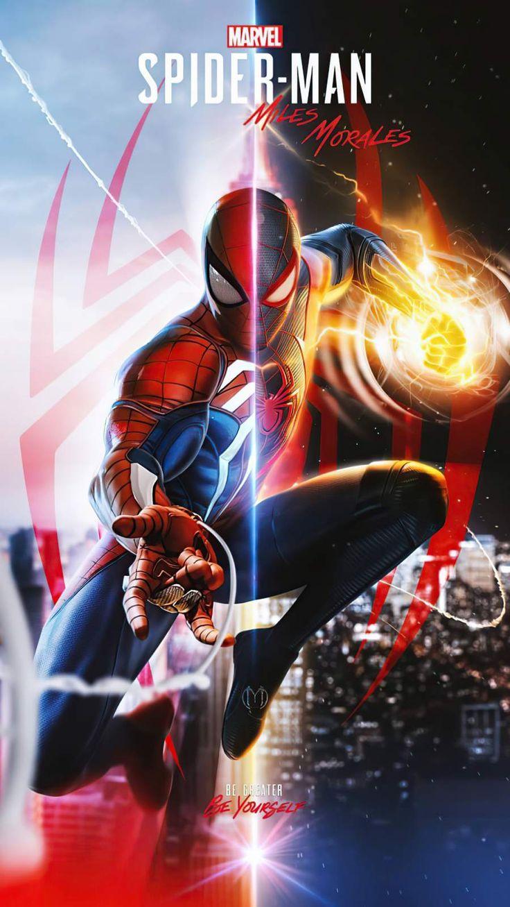 John Wick Mode iPhone Wallpaper Spiderman