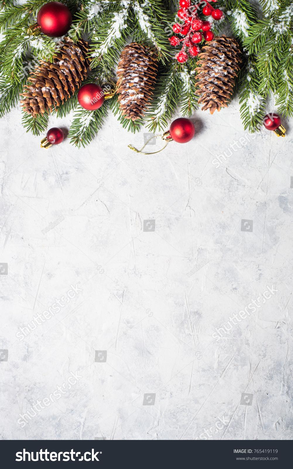 Christmas Background Vertical Image Stock Photos