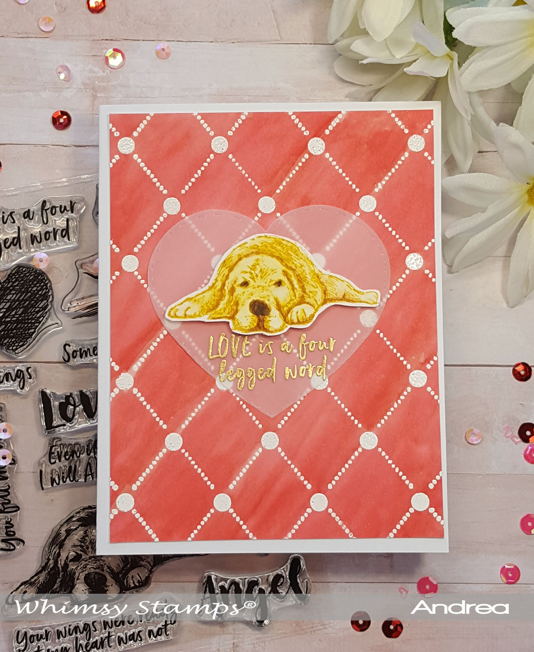 Whimsy Stamps January Release Lattice Background