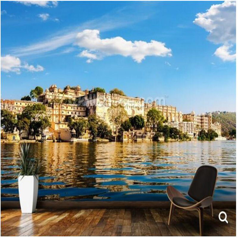 3d Wallpaper Palace In Udaipur Rajasthan Murals For The Living