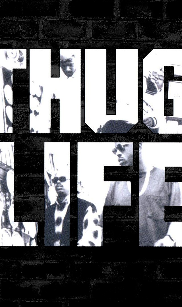 Tupac Thug Life Rap Wallpapers 640x1080