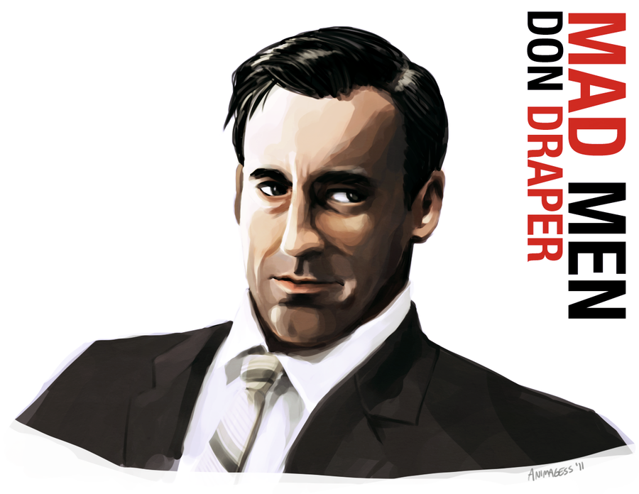 Don Draper Portrait By AnImages