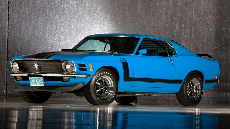 Vintage Muscle Cars Wallpaper