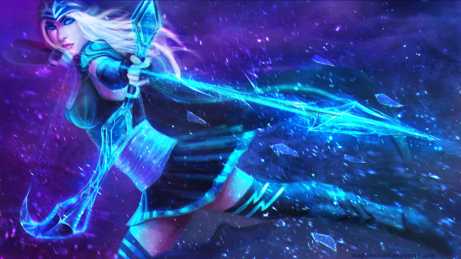 Displaying Image For League Of Legends Champions Ashe