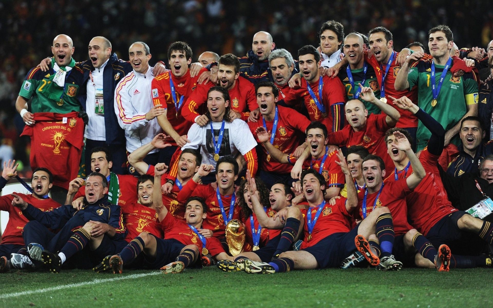 Spain Champion Football Team Wallpaper HD